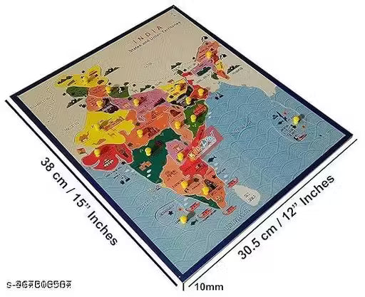 The Heritage Map of India: A Tactile Geographical Discovery Board