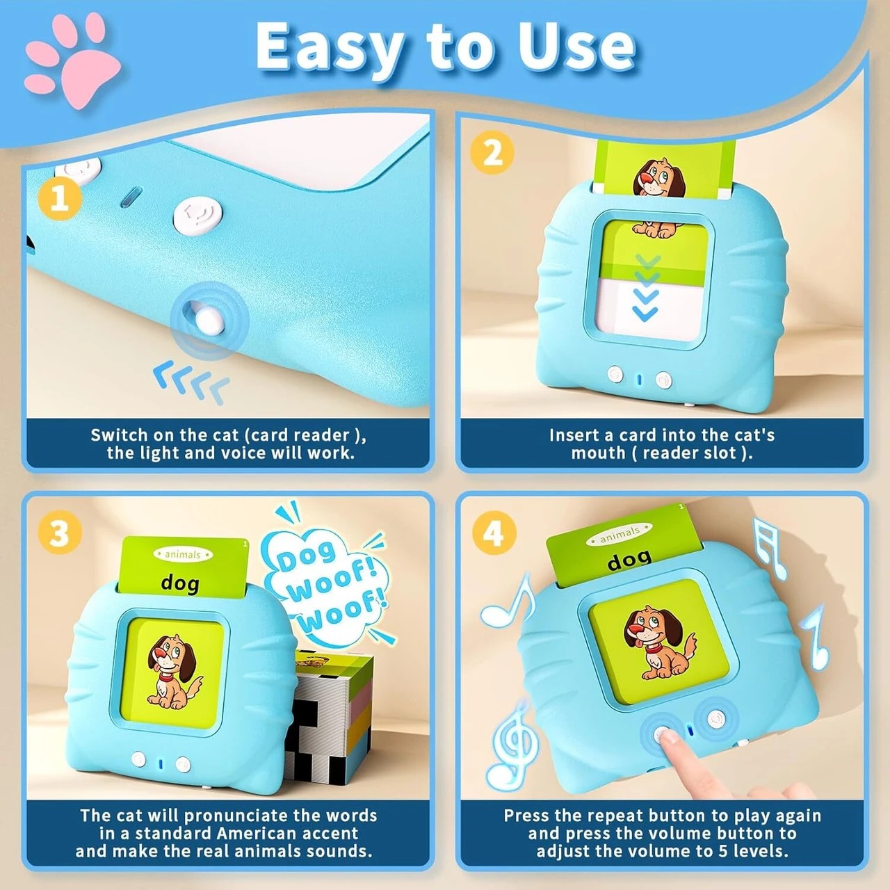 Echo-Learner™ Interactive Speech & Vocabulary System