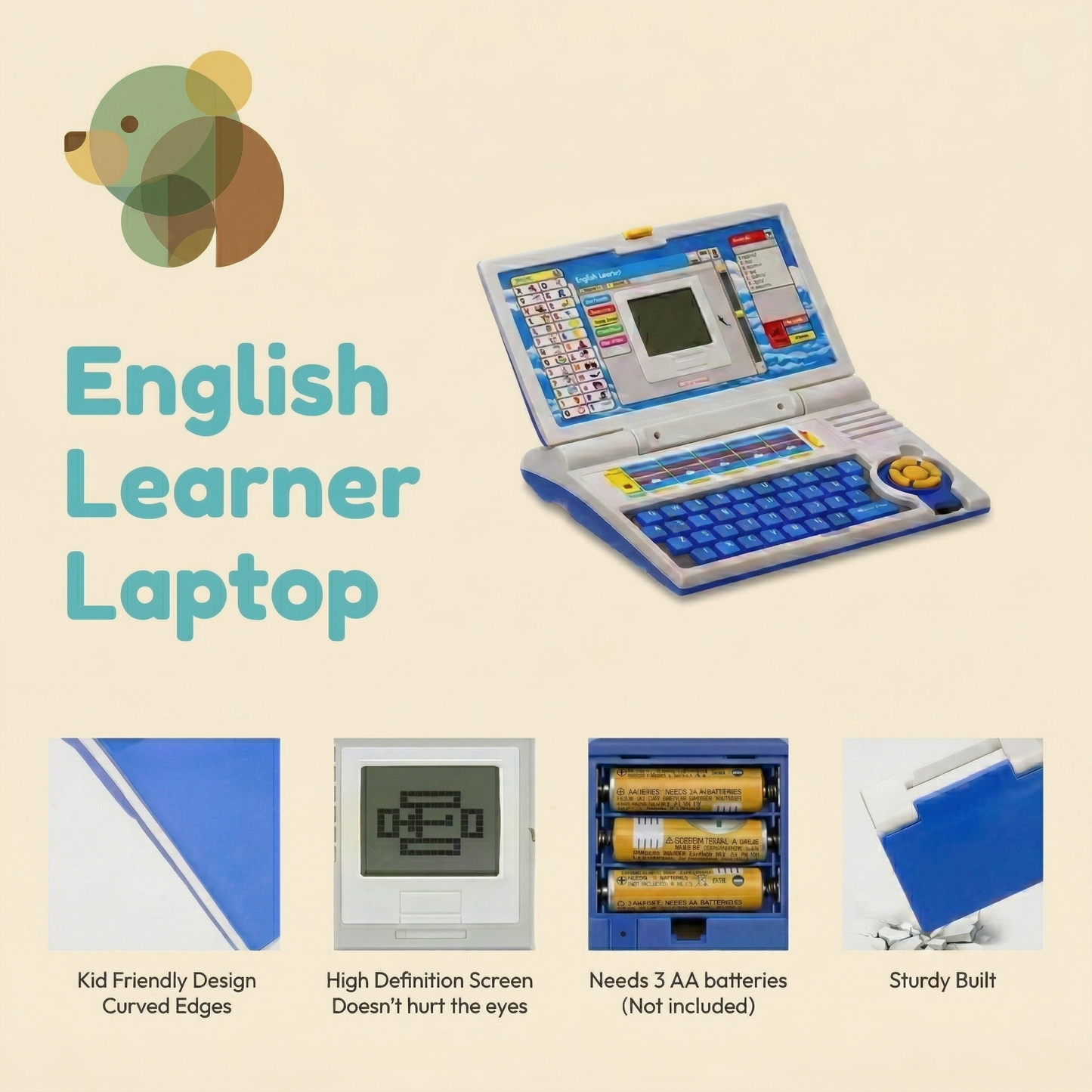 Early Learner's Interactive Discovery Laptop