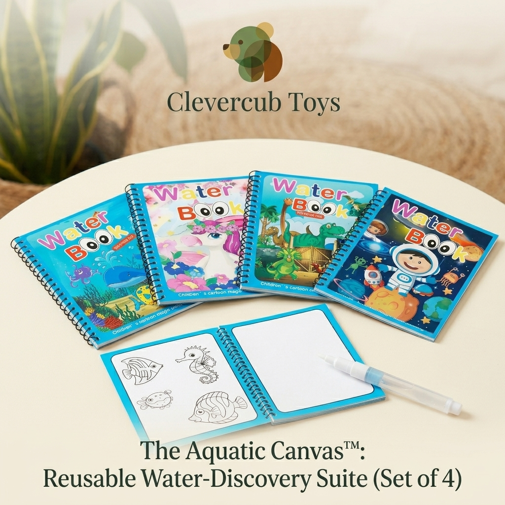 The Aquatic Canvas™: Infinite Water-Discovery Suite (Set of 4)