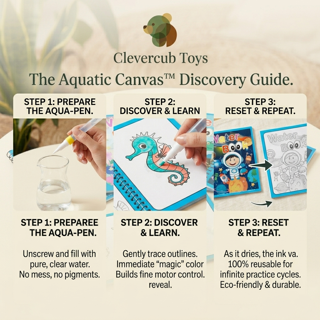 The Aquatic Canvas™: Infinite Water-Discovery Suite (Set of 4)
