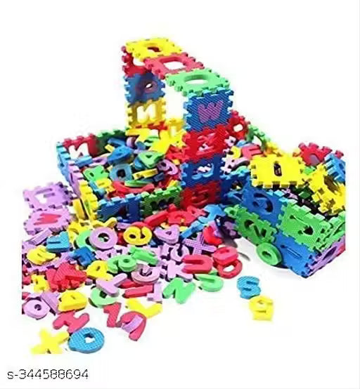 The Discovery Floor™: 36-Piece Alphabet & Number Sensory Play Mat