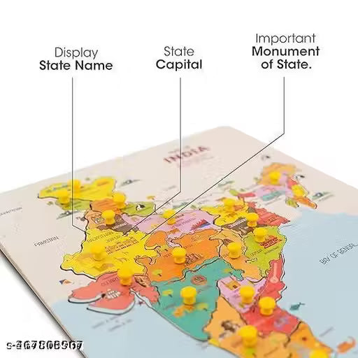 The Heritage Map of India: A Tactile Geographical Discovery Board